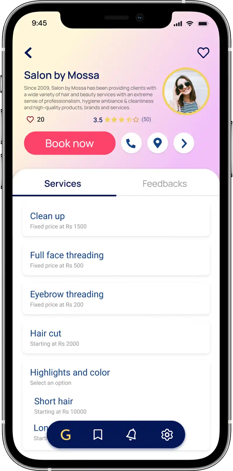 GLOWAPP: Find your preferred salon